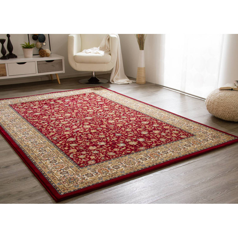Ophelia & Co. Leeds Red Rug & Reviews Wayfair.co.uk